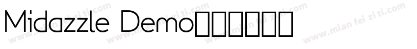 Midazzle Demo字体转换